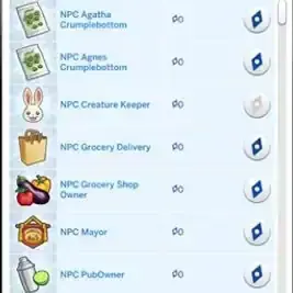 Cottage Living Careers + NPCs