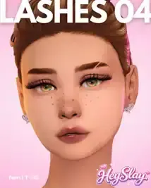 Sims 4 Baddie | Lashes 04