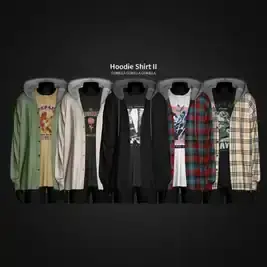 Hoodie Shirt II by Gorilla Gorilla Gorilla - Men's Tops Collection