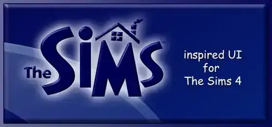The Sims 1 inspired UI for The Sims 4