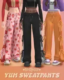 Yum Sweatpants by Trillyke - Women's Clothing, Pants