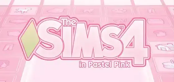 Pastel Pink UI Mod for The Sims 4