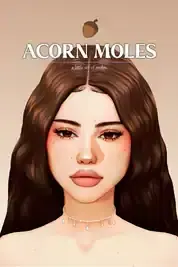 🍂 acorn moles 🍂- a little set of moles