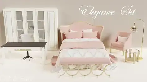 Elegance Set(bedroom&study PART)
