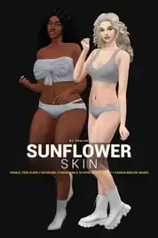 SUNFLOWER Skin & Overlay + BONUS Bodyoil