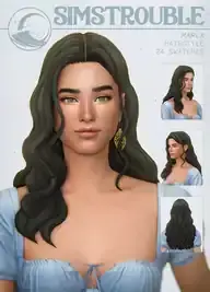 Marla Hairstyle by simstrouble
