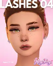 Sims 4 Baddie | Lashes 04