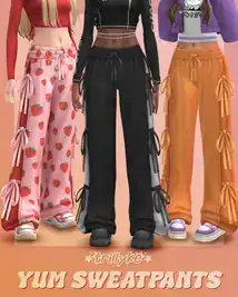 Yum Sweatpants by Trillyke - Women's Clothing, Pants