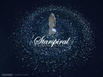 LMC collection - Startrails & Starspiral Rug
