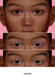 3D Eyelashes Pack [Alpha]