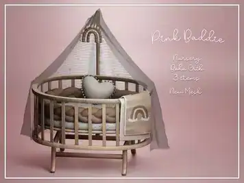 Nursery Boho Crib