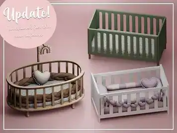 Infant Cribs 🍼FIXED 