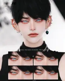 24-04 Eyelashes 3D-Male | Maoni_cat