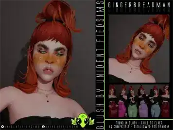 Gingerbread Man Blush