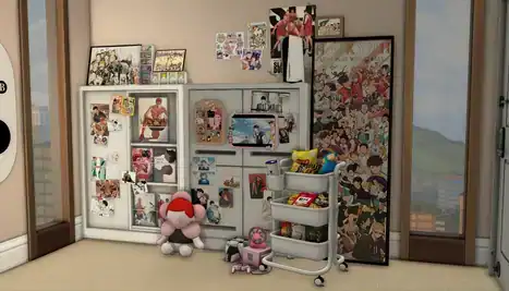 4.8 Haikyuu!! Puzzle Furniture by Lin_Dian - Objects, Bedroom