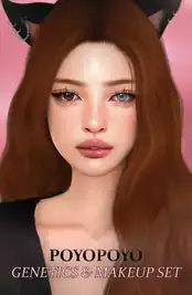 [poyopoyo] GENETICS & MAKEUP SET 