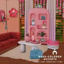 Rose-Colored Accents - A 15 items collection!