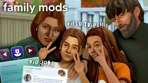 simple family gameplay mods | oshin