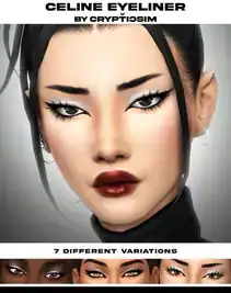 celine eyeliner.
