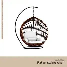 Ratan Swing Chair - Living Room Furniture