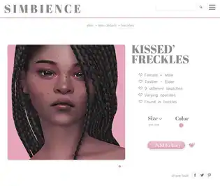 Kissed' Freckles