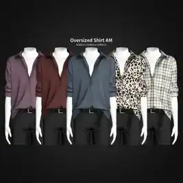 Oversized Shirt by Gorilla Gorilla Gorilla - Men's Tops Collection