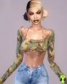 Mandala Underboob Tattoo