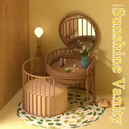 Sunshine Vanity CC by SNOOTYSIMS