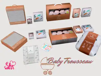 Little Dreamer's Haven: Essential Baby Trousseau and Nursery Accessories (Beds & Decor)