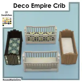 Deco Empire Crib