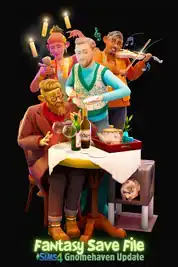 Sims 4 Fantasy Save File: Gnomehaven Update