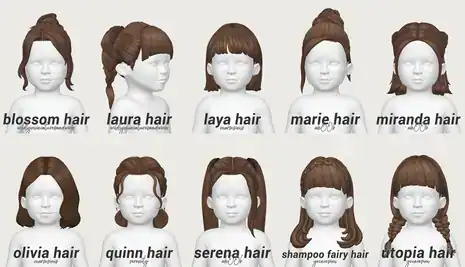 Toddler Hair Pack Collection [MM]