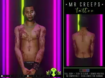 Mr Creeps Tattoo