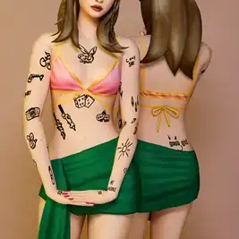 Lil' Things Tattoos / Sims 4 Tattoo CC