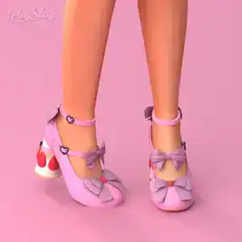 Strawberry Shortcake Heels