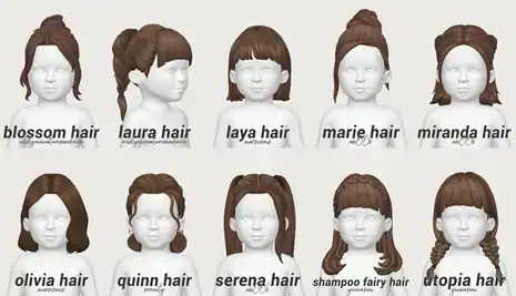 toddler hair conversions pt.3