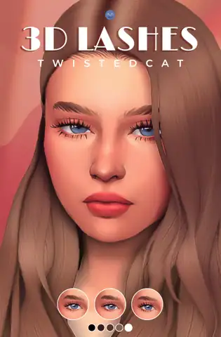 3D Eyelashes No.1 by twistedcat