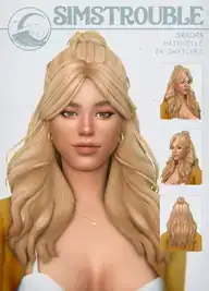 Sandra Hairstyle by simstrouble