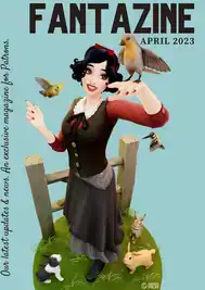 April Fantazine: an exclusive magazine & resource for patrons of the fantasy save file