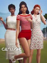 Cerise: A 8 items set