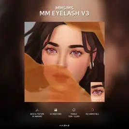 Eyelash Maxis Match v3 by MMSIMS