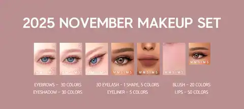 2025 November Makeup set
