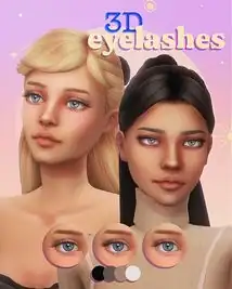 3D eyelashes ☆*:｡Part 1