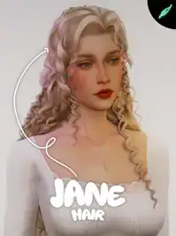 Jane's Hair: Long Female Hairstyles by ThatOneGreenLeaf