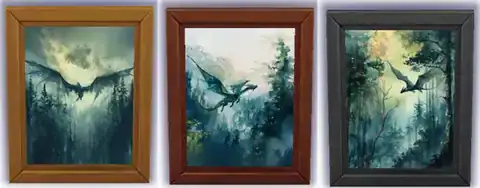Forest And Fantasy Painting