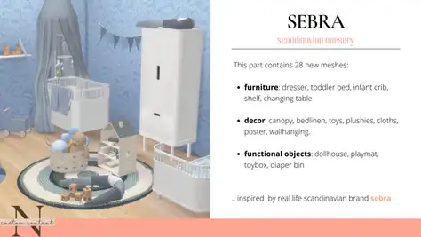 SEBRA - scandinavian nursery