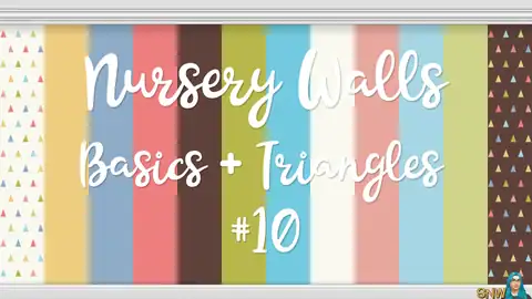 Nursery Walls Basics & Triangles #10 · Option 1