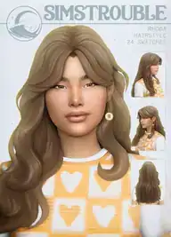 Long-layered Hairstyle with Blown-Out Wavy Bangs [MM]
