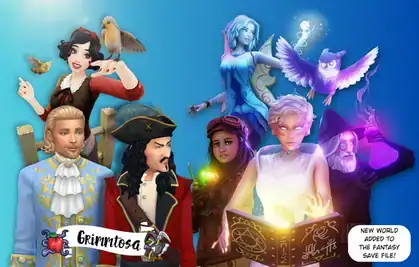 Sims 4 Fantasy Save file: Updated to include Tartosa