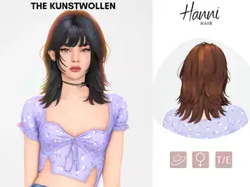 Hanni hair